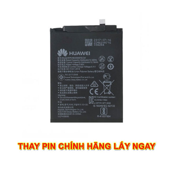 Địa chỉ thay pin Huawei Nova 3i chính hãng giá rẻ ở Tphcm, Hà nội