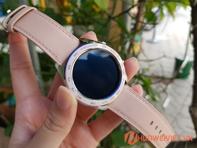 Đồng hồ thông minh Huawei Honor Magic Watch Dream viền Creamic Bezel Pink