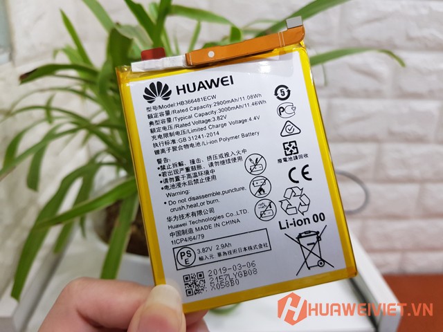  thay pin Huawei P9, P9 Lite 2017 chính hãng