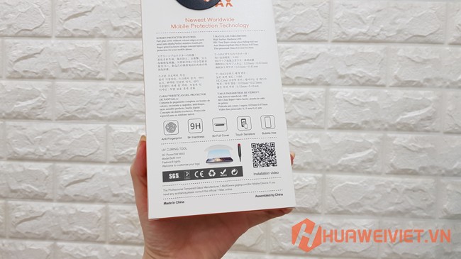 mua miếng dán kính cường lực Huawei Mate 20 Pro full keo UV giá bao nhiêu ở đâu