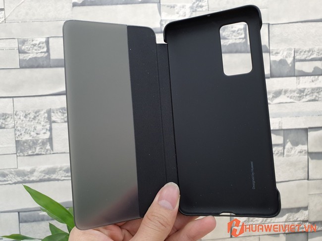 Bao da Huawei P40 Smart View Flip Cover cao cấp thông minh chính hãng