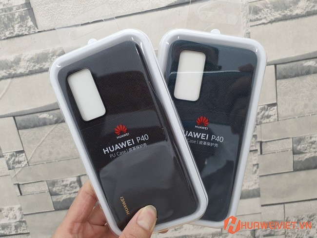 Ốp lưng Huawei P40 PU đẹp cao cấp chính hãng